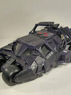 Batmobile The Dark Knight 2008 Mattel Blue edition used with sounds