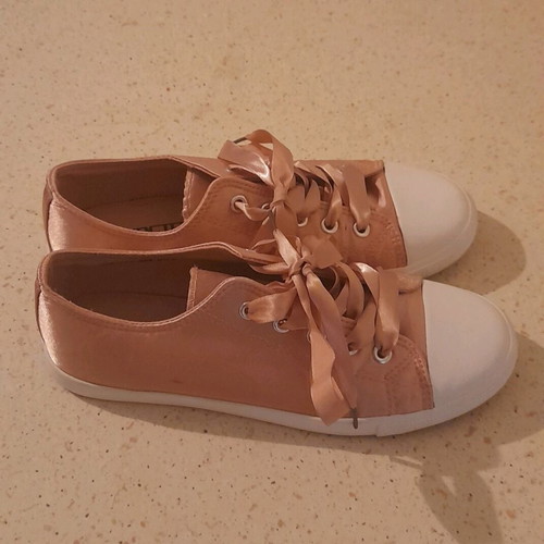 Airstep satin pink shoes size 38 like new