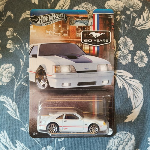 Hot Wheels Silver Series '84 Ford Mustang SVO new