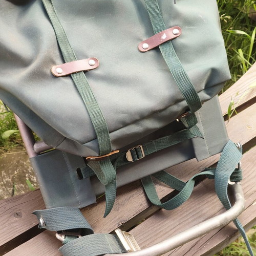 Vintage Swedish Hiking Backpack used with Aluminum Frame