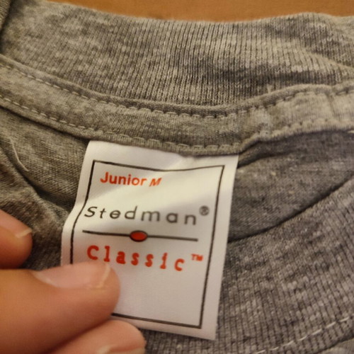 Stedman Classic T-shirt gray new, sizes M XL XXL Junior M