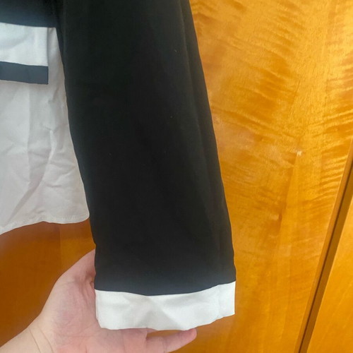 Black and white Shein shirt like new, size L