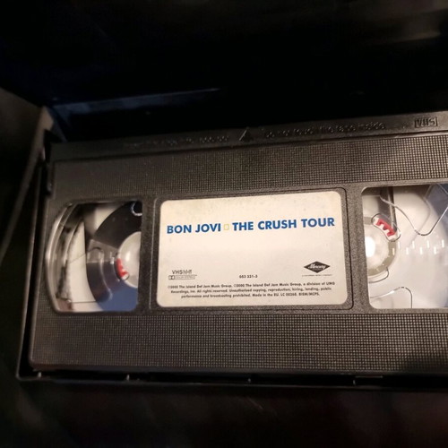 Bon Jovi The Crush Tour VHS used, rock
