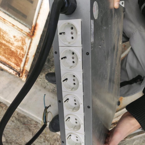 Dimmer 6 channel DMX used