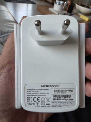 MERCUSYS MW300RE επέκταση Wi-Fi 300Mbps