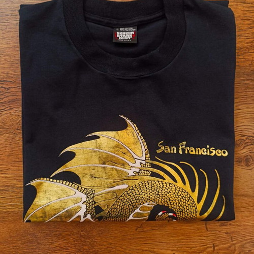 1989 San Francisco Golden Dragon vintage t-shirt like new, size L