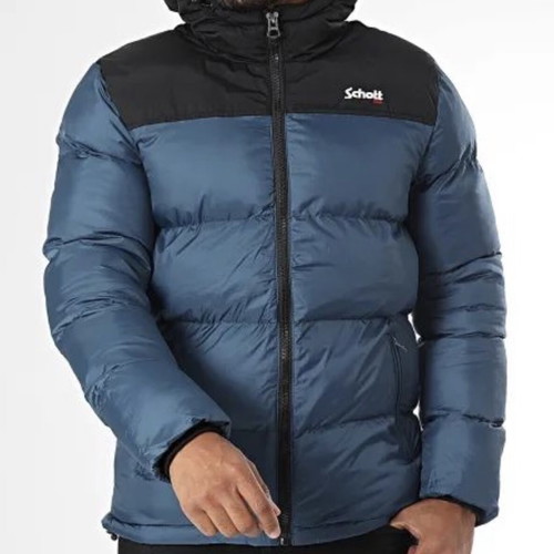 Schott NYC Utah2 Jacket new men's winter jacket, size M, black and blue