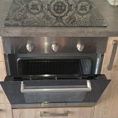 Whirlpool built-in electric oven with furniture set