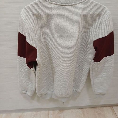 Men's gray and burgundy LGW Casual shirt size M like new