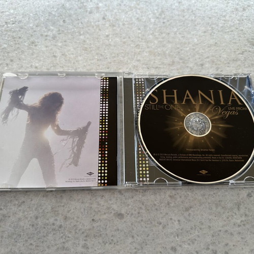 Shania Twain Live in Las Vegas CD like new, country
