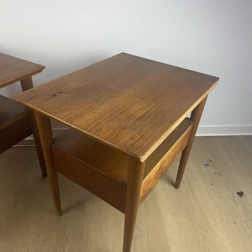 Danish Side Tables Used Set