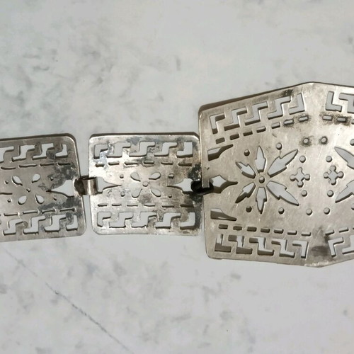 Silver plated Boho-Ethnic style vintage belt like new