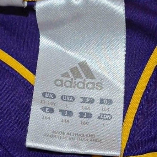 Adidas Kobe Bryant #24 LA Lakers NBA Jersey like new