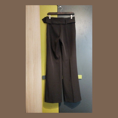 Zigzag women's pants used twice, brown, size S