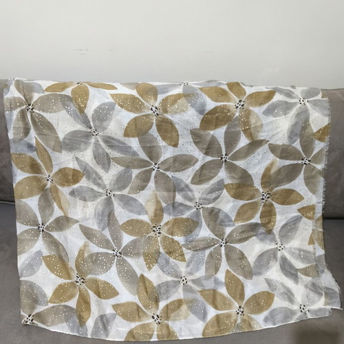 Pareo square in earthy colors, new, Abercrombie & Fitch