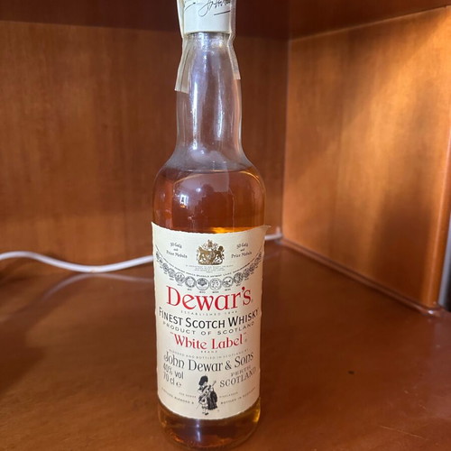 Vintage alcoholic drinks from 1968 like new, rare collectible bottles