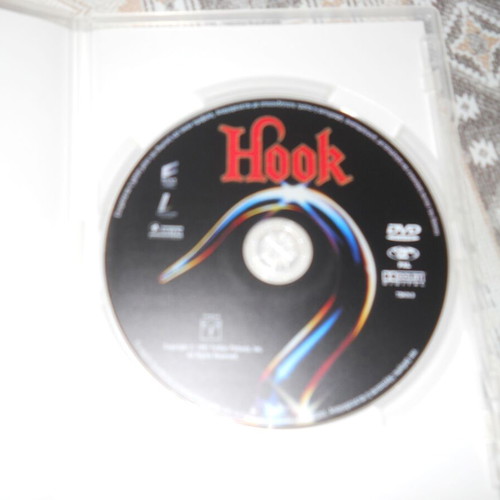 Hook DVD used, action adventure social genre with subtitles