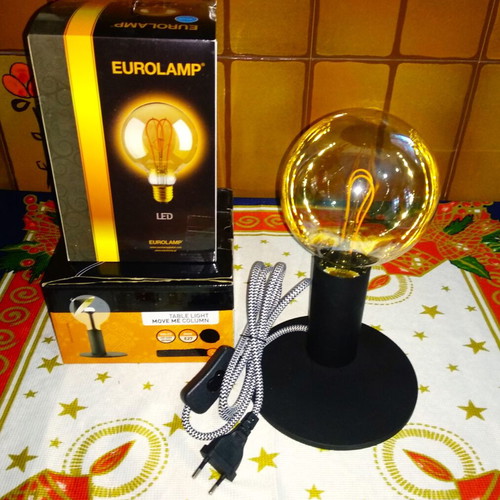 Table lamp new unused with bulb in box