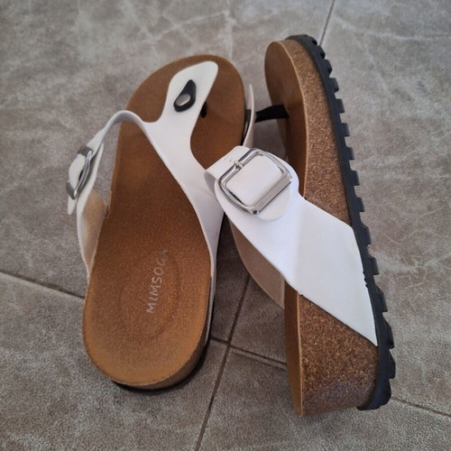 White platform sandals size 41 like new