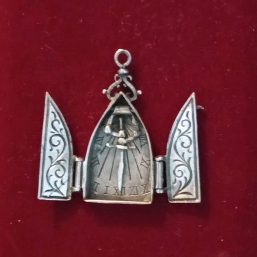 Gothic silver pendant 925 used, handmade by Thanos