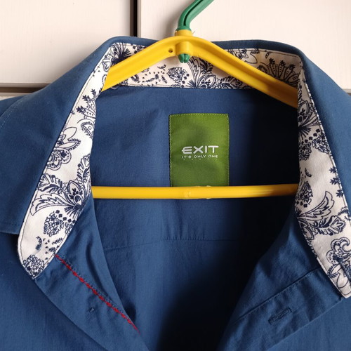 Shirt Exist blue XL like new