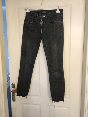 Zara women's jeans dark gray like new, size M 38 10