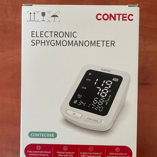 Contec 08E Arm Blood Pressure Monitor new with LED display