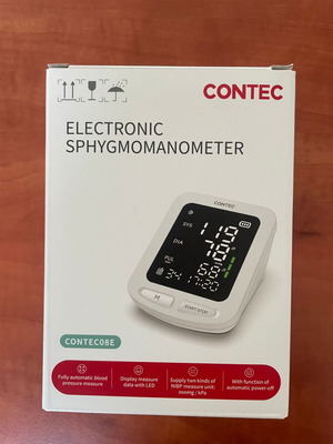 Contec 08E Arm Blood Pressure Monitor new with LED display
