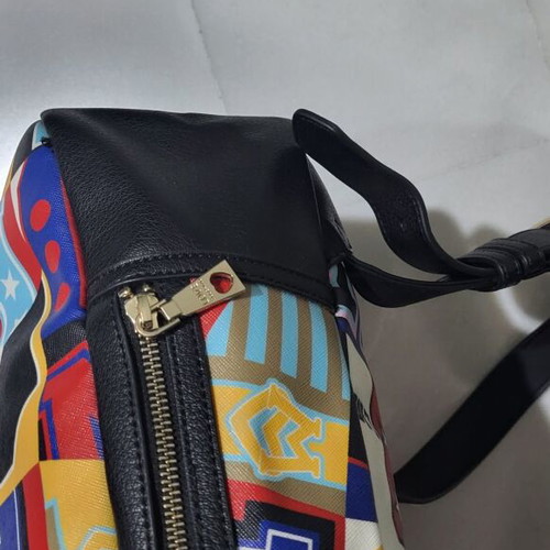 Authentic Love Moschino Multi Graphic Backpack (Excellent Condition / Like New)
