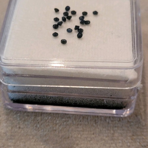 Sapphires new, pack of 20 pieces, deep blue round cut