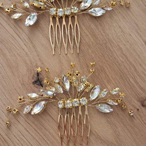 Bridal hair accessories new, set of 18 with free headband