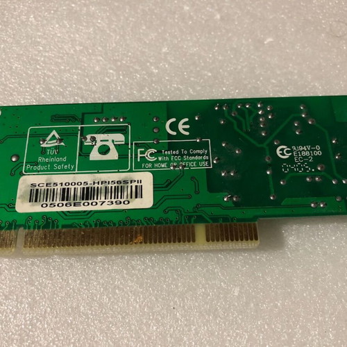 Modem 56k Conexant HSFi CX11252-11 PCI Dual used