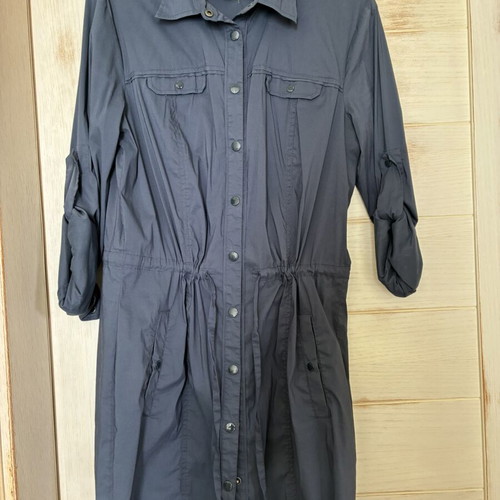 In Wear Blue Dress like new, elastic poplin, cool