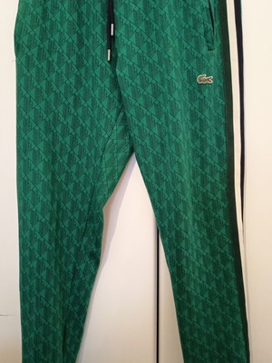 Φόρμα Lacoste Trackpants σαν καινούργια, μέγεθος Medium, πράσινη
