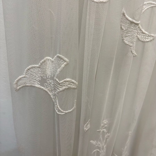 Boho summer kimono used, white, size s/m