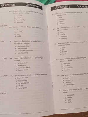 ECCE Screening Test 2017 with CD like new