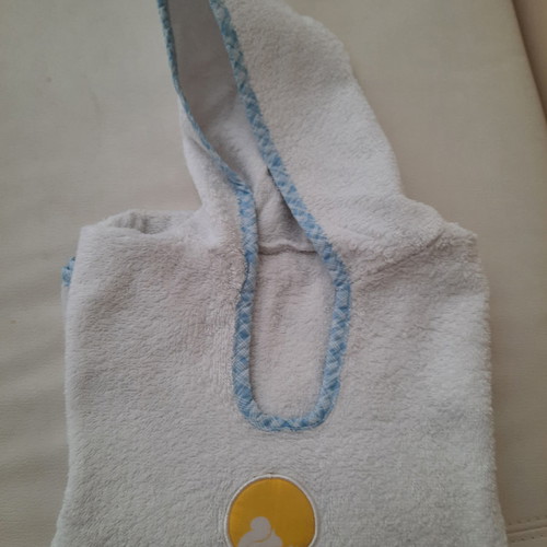 Stokke baby hooded poncho towel used