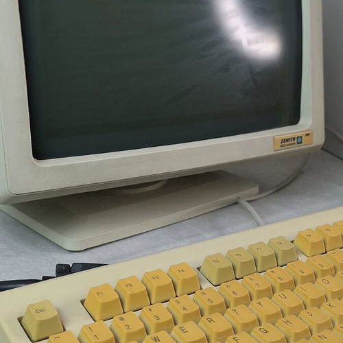 Vintage Zenith Data Systems Z-Server EL computer set used