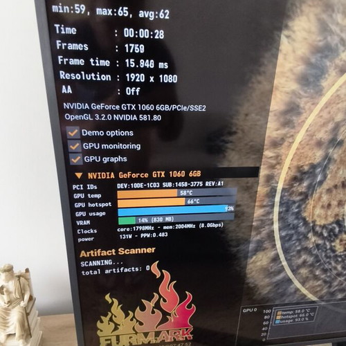 Gigabyte Aorus GeForce GTX 1060 6GB graphics card