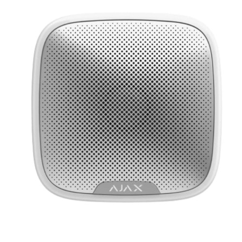 Ajax Street Siren White wireless outdoor siren new