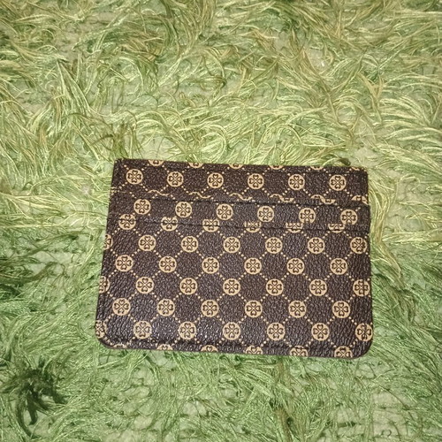 Card wallet brown leather inside like new
