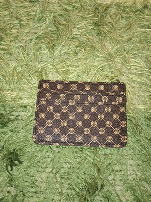 Card wallet brown leather inside like new