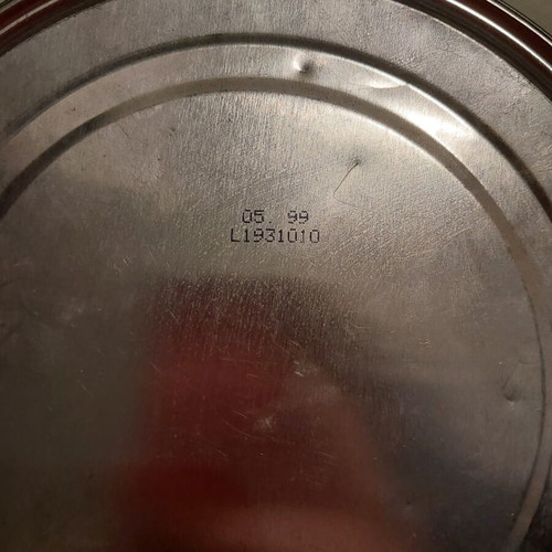 Tin collectible box used