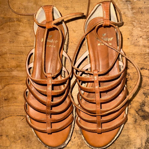 Mairiboo for Envie brown sandals size 38 new