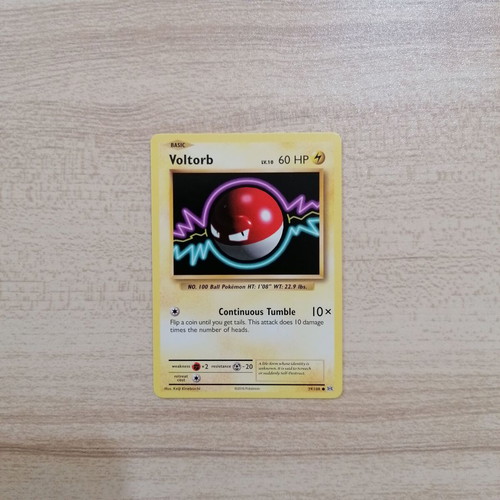 Voltorb Pokémon card Evolutions 2016 near mint