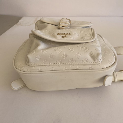 Guess women's backpack like new, white