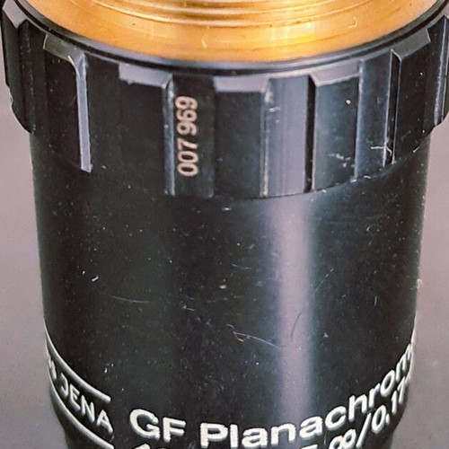 Carl Zeiss Jena GF Planachromat 40x/0.65 microscope objective lens