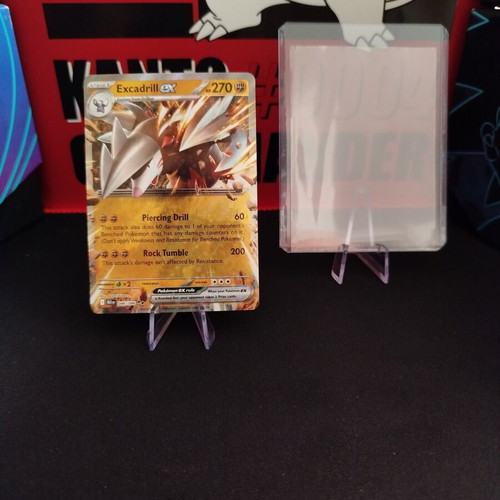 Pokemon Excadrill ex 046/086 Pitch Black card like new