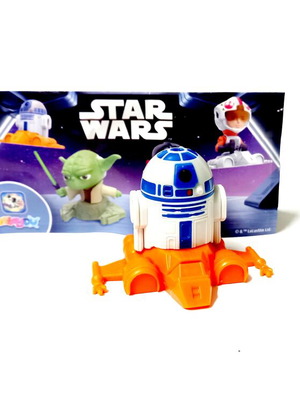 R2-D2 Kinder Maxi Star Wars collectible figure new