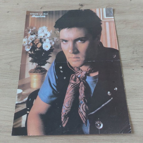 Simon Le Bon Bananarama poster used from 90s Manina magazine